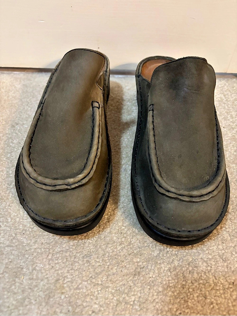 Naot Bjorn green Leather Mules EU 42